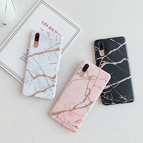 

Phone Case For Huawei Back Cover Huawei P20 Huawei P20 Pro Huawei P20 lite Huawei P30 Huawei P30 Pro Huawei P30 Lite Huawei Mate 20 lite Huawei Mate 20 pro Huawei Mate 20 Plating IMD Pattern Marble