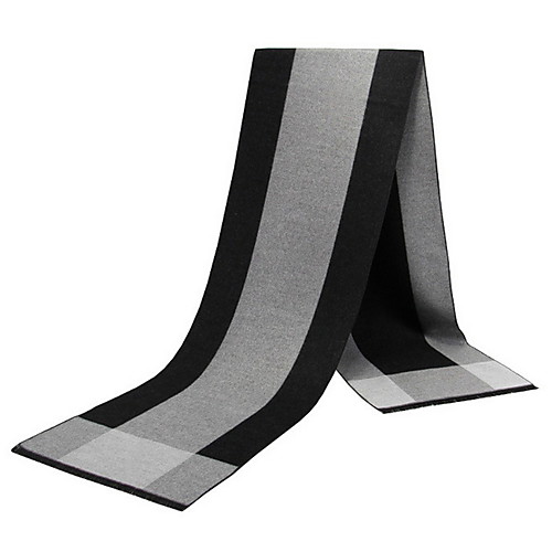 

Men's Basic Rectangle Scarf - Color Block