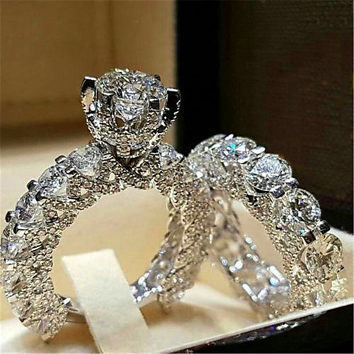 

Ring AAA Cubic Zirconia Silver White Platinum Plated Alloy Stylish 1pc 5 6 7 8 9 / Women's / Daily