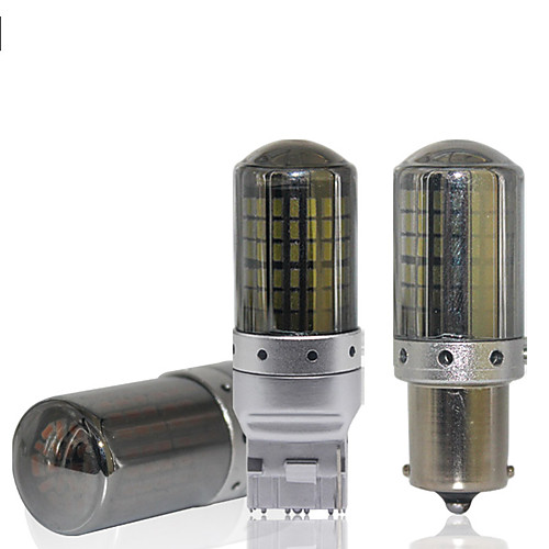

2PCS canbus T20 LED 7440 W21W 1156 P21W LED BA15S PY21W BAU15S 144smd car led Bulbs lamp For Turn Signal Light brake light No error