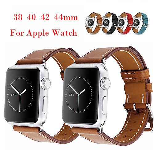 

Watch Band for Apple Watch Series 5 /Apple Watch Series 4 / Apple Watch Series 3 / Apple Watch Series 2 Apple Classic Buckle / Modern Buckle / Business Band Genuine Leather Wrist Strap