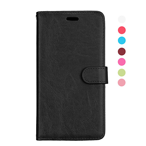 

Phone Case For Samsung Galaxy Full Body Case Leather S9 S9 Plus S8 Plus S8 S7 edge S7 S10 S10 Magnetic Auto Sleep / Wake Up Solid Color PU Leather TPU