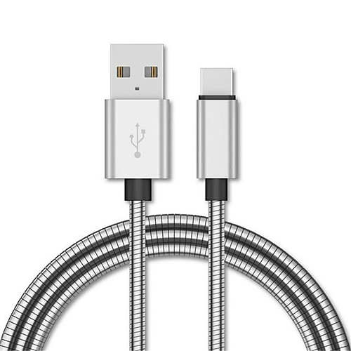 

Metal Braided Micro USB Type C Cable for Huawei P20 Micro USB C Fast Charging Data Cable for Xiaomi Oneplus Redmi Charger Cord