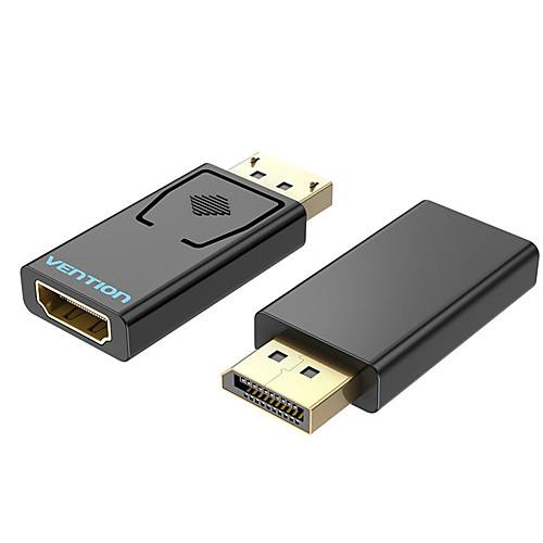

Vention DP to HDMI Adapter 1080P Display Port Male to HDMI Female Converter for PC Laptop Projector DisplayPort to HDMI Adapter