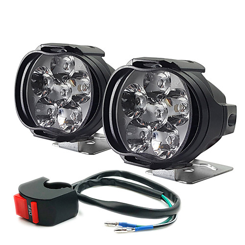 

Electric car LED lamp external motorcycle LED to shoot the light car auxiliary headlamps fog lamps 2pcs