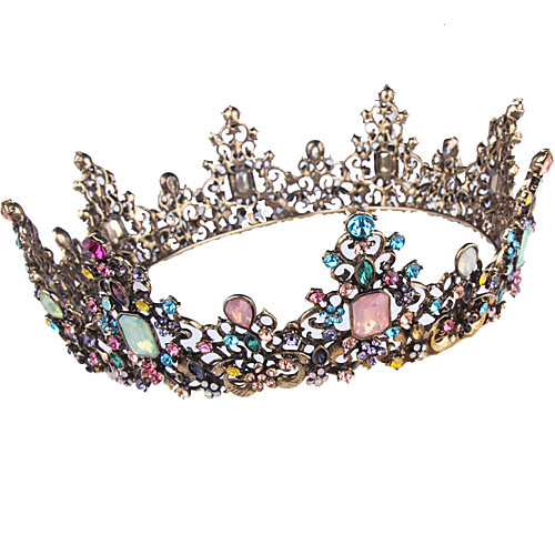 

Alloy Tiaras with Crystal / Rhinestone 1 Piece Wedding Headpiece