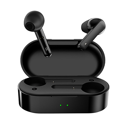 

QCY T3 TWS True Wireless Earbuds Semi-in-Ear HiFi Headphone Smart Touch Bar Control IPX5 Waterproof Sport Fitness Bluetooth 5.0 Wireless Earphone DSP Noise-Cancelling Auto Pairing Headsets