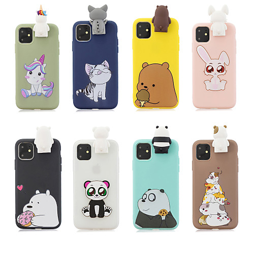 

Case For Apple iPhone 11 / iPhone 11 Pro / iPhone 11 Pro Max Pattern Back Cover Animal / Cartoon TPU