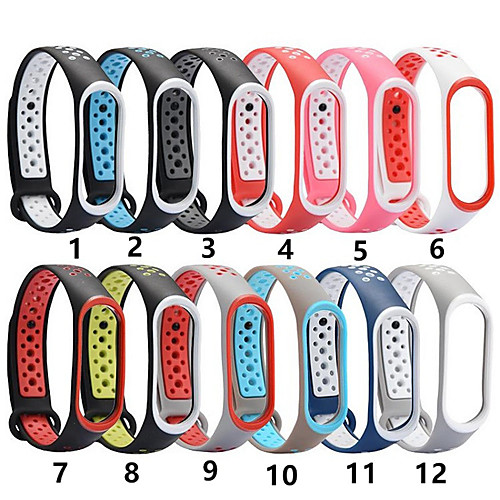 

For Xiaomi MI Band 4 3 Soft Replacement Wristband Watch Band Strap Bracelet