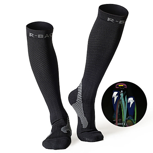 

Compression Socks Athletic Sports Socks Running Socks 1 Pair Men's Women's Tube Socks Socks Long Socks Fitness, Running & Yoga Sports Running Sports Simple Chinlon Cotton Black Fuchsia Green