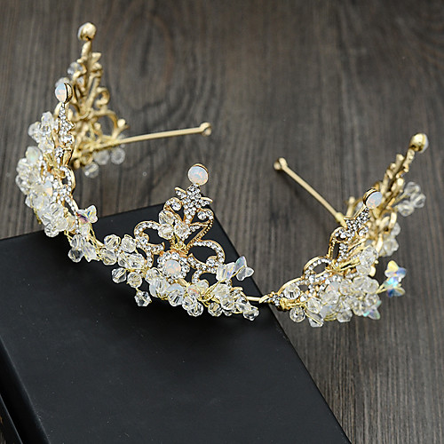 

Rhinestone / Alloy Tiaras with Rhinestone 1 Piece Wedding Headpiece