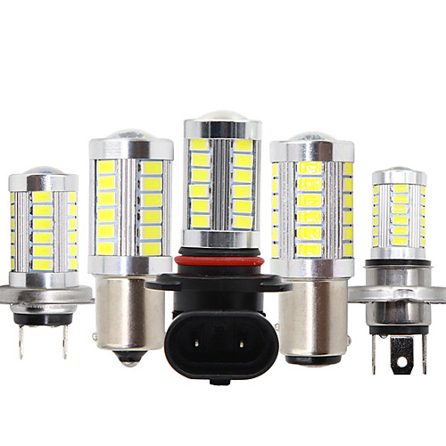 

2PCS Car H8 H11 led 9005 hb3 9006 hb4 h4 h7 p13w H16 5630 33SMD Fog Lamp Daytime Running Light Bulb Turning Parking Bulb 12V