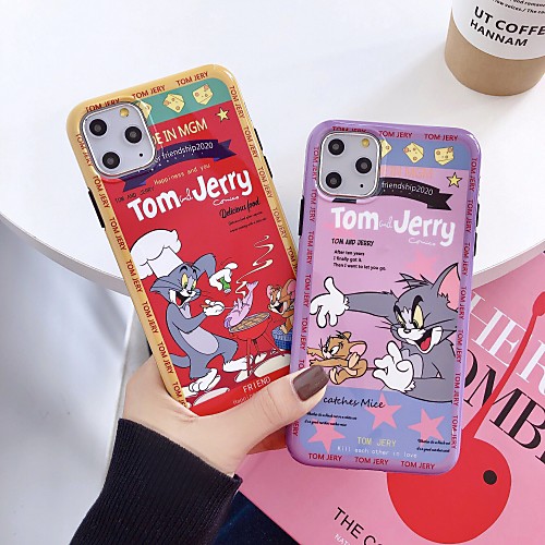 

Case For Apple iPhone 11 / iPhone 11 Pro / iPhone 11 Pro Max Shockproof Back Cover Cartoon Silica Gel