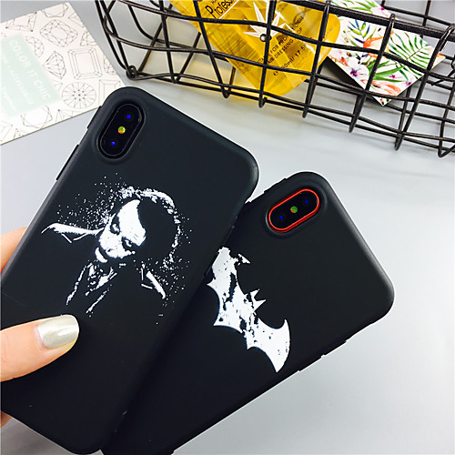 

Skull Cartoon TPU Case For Apple iPhone 11 Pro Max 8 Plus 7 Plus 6 Plus Max Pattern Back Cover