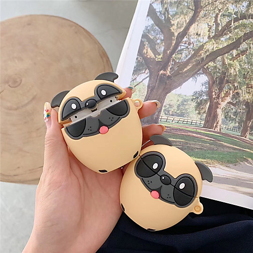

Case For AirPods Cute / Dustproof / Cool Headphone Case Soft