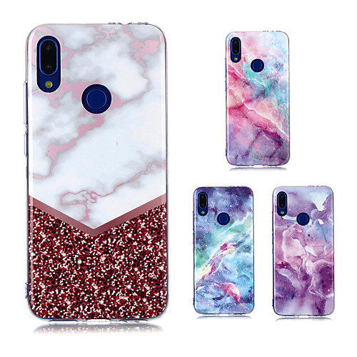 

Case For Samsung Galaxy A6 (2018) / Galaxy A7(2018) / A8 2018 IMD / Pattern Back Cover Marble TPU