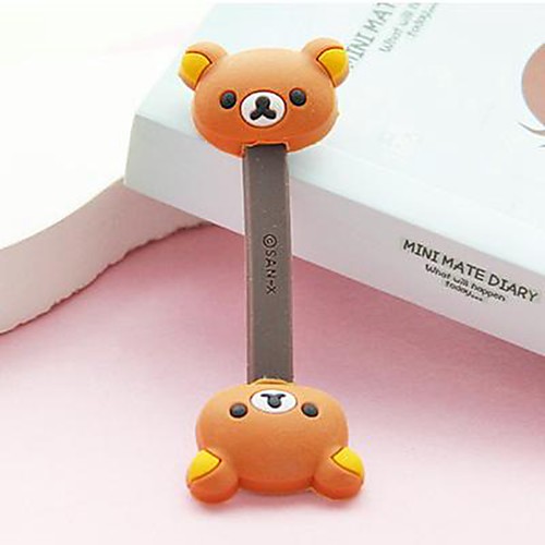 

Brown Bear Small Size / Lovely Toy Shape Cable Cord Holder