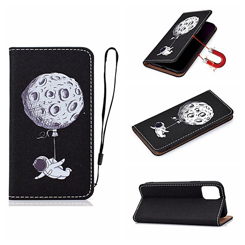

Case For Apple iPhone 11 / iPhone 11 Pro / iPhone 11 Pro Max Card Holder / with Stand / Flip Full Body Cases sky PU Leather