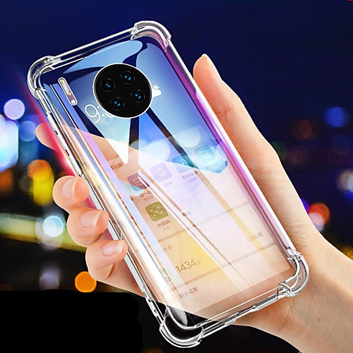 

Luxury Shockproof Silicone Phone Case For Huawei Mate 30 Pro Mate 30 Lite Mate 20 Pro Mate 20 Lite Mate 10 Pro Cases Transparent Protection Back Cove