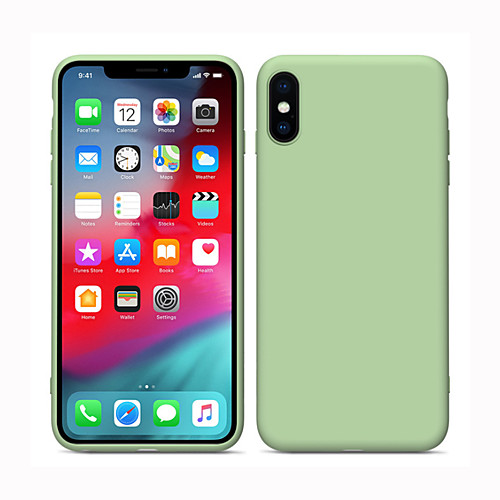 

Silicone Case For Apple iPhone 11 Liquid Silicone Full Body Protection iPhone 11 Pro Shockproof Cover Solid Multicolord Silica Gel iPhone 7/iPhone X/iPhone 8