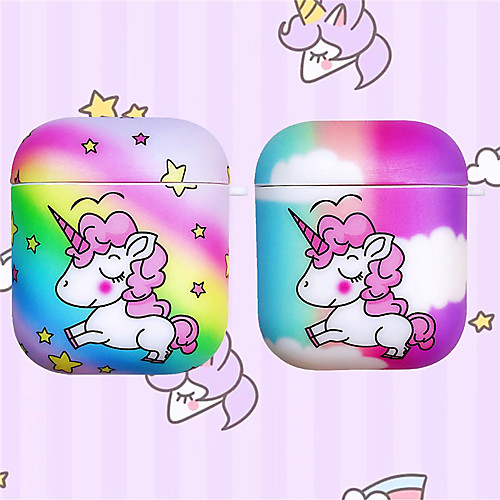 

Case For AirPods Cute / Dustproof / IMD Headphone Case Soft