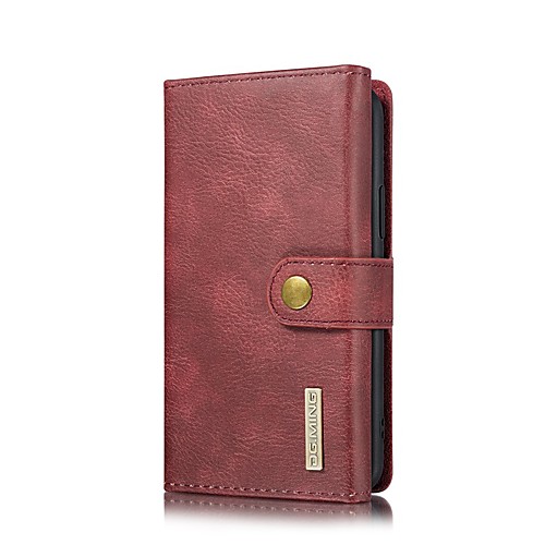 

Case For Apple iPhone 11 / iPhone 11 Pro / iPhone 11 Pro Max Wallet / Card Holder / with Stand Full Body Cases Solid Colored Genuine Leather