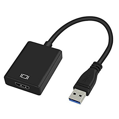 

USB 3.0 To HDMI Adapter 1.4 Male to Female 0.15m(0.5Ft)