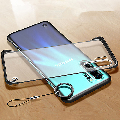 

Frameless Transparent Ring Case For Samsung Galaxy Note 10 Pro Note 9 Note 8 Hard PC Slim Matte Protective Back Cover