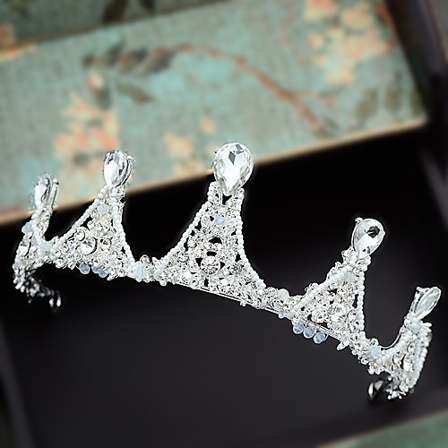 

Rhinestone / Alloy Tiaras with Crystal / Rhinestone 1 Piece Wedding Headpiece