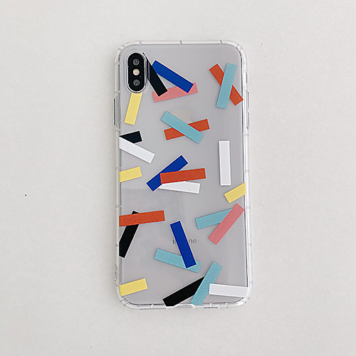 

Case For Apple iPhone 11 / iPhone 11 Pro / iPhone 11 Pro Max Ultra-thin / Pattern Back Cover Transparent / Geometric Pattern TPU