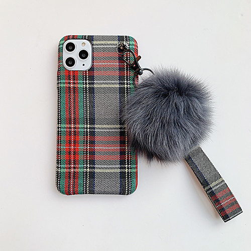 

Case For Apple iPhone 11 / iPhone 11 Pro / iPhone 11 Pro Max DIY Back Cover Plush Textile