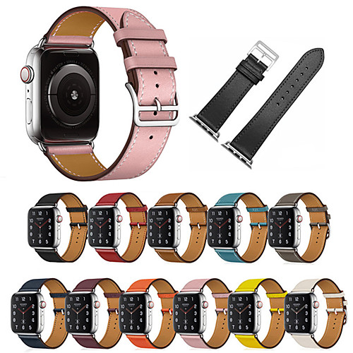 

Genuine Leather Apple Watch Band Strap for iWatch Series 5 4 3 2 1 38/42/40/44mm