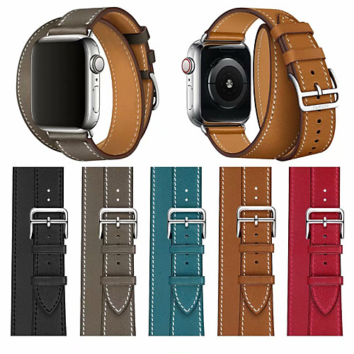 

Watch Band for Apple Watch Series 5/4/3/2/1 Apple Classic Buckle Genuine Leather Wrist Strap
