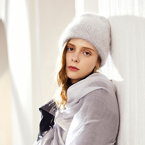 

Rabbit Hair Headwear with Solid 1pc Casual / Daily Wear Headpiece
