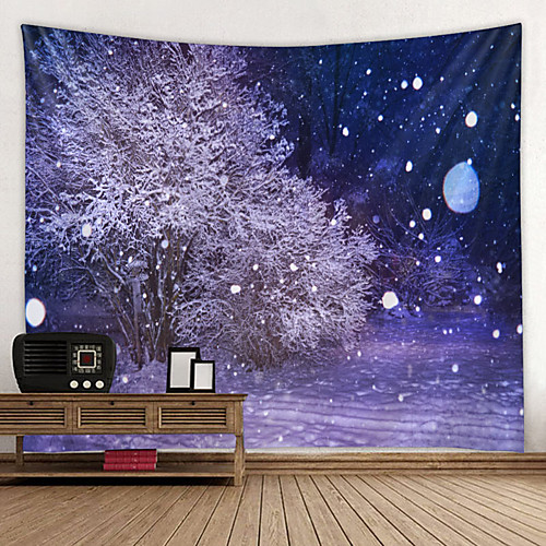 

Christmas / Classic Theme Wall Decor 100% Polyester Classic / Modern Wall Art, Wall Tapestries Decoration