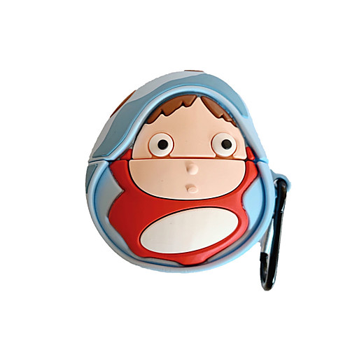

Anime Ponyo for Apple Airpods Pro Cover Cute Cartoon Earphone Protective Cases Charging Box Silicone Capa For airpods Pro 3