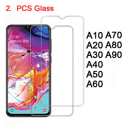 

Tempered Glass For Samsung A70 A60 A50 A40 A30 A20 A10 Protective Glass Screen Protector Safety on Galaxy A80 A90