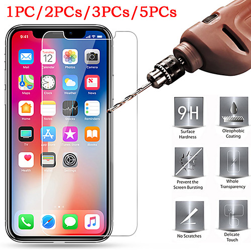 

1PC/2PCs/3PCs/5PCs Hd 9H Fingerprint Protection Iphone11 Pro 11 XS Max XR XS 6 6s 7 8 plus Screen protector for mobile phones