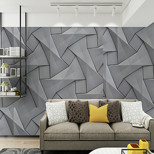 

Mural Wallpaper Wall Sticker Covering Print Adhesive Required 3D Effect Relief Canvas Home Décor