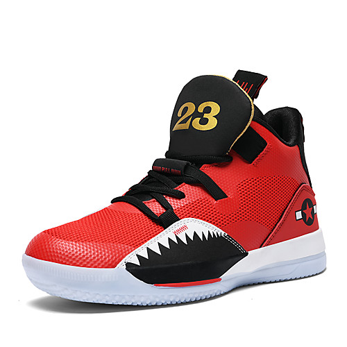 

Men's / Unisex Fall / Spring & Summer Athletic Daily Trainers / Athletic Shoes Basketball Shoes / Walking Shoes Mesh Breathable Non-slipping Shock Absorbing Black / White / Black / Red / White