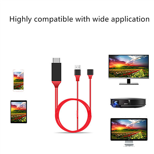 

For Apple for Android Type C Generic Triad Turn Hdmi TV Audio Turn Wiring