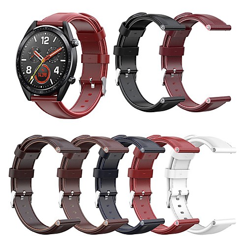 

Watch Band for Huawei Watch GT / Huawei Watch GT 2 Huawei Business Band Genuine Leather Wrist Strap