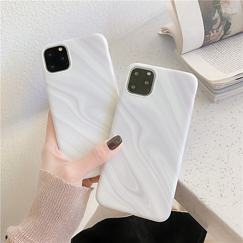 

Phone Case For Apple Back Cover iPhone 11 Pro Max SE 2020 X XR XS Max 8 7 6 IMD Pattern Marble TPU