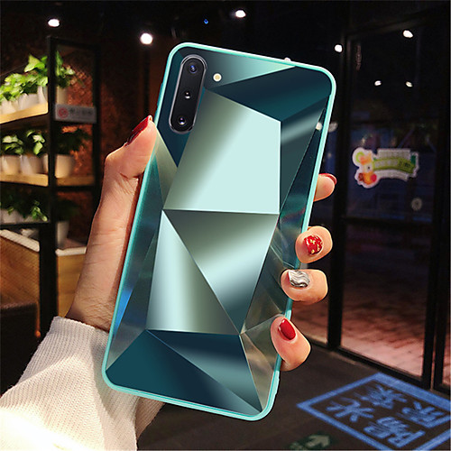 

Case For Samsung A90/A80/A70/A60/A50/A40/A30/A20/A10 Shockproof / Mirror Back Cover Geometric Pattern Acrylic