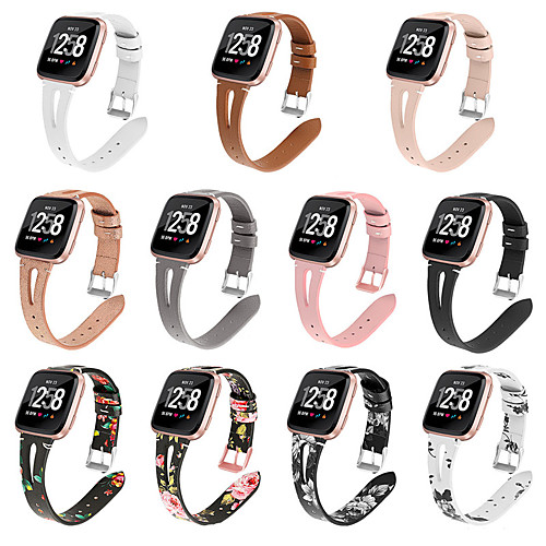

Watch Band for Fitbit Versa / Fitbit Versa Lite / Fitbit Versa2 Fitbit Classic Buckle Genuine Leather Wrist Strap