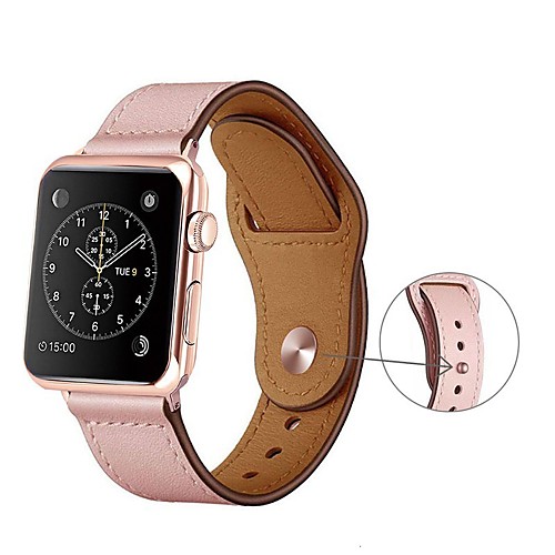 

Genuine Leather Strap For Apple Watch band 5 4 3 2 1 iwatch 42mm 38mm 44mm 40mm pulseira correa Bracelet smart watch Accessories loop