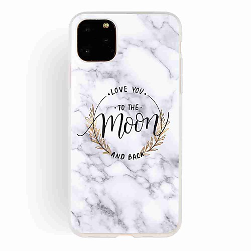 

Case For Apple iPhone 11 / iPhone 11 Pro / iPhone 11 Pro Max Frosted / Pattern Back Cover Marble TPU
