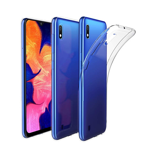 

Case For Samsung Galaxy Samsung Galaxy A20(2019) / Samsung Galaxy A20s Shockproof / Dustproof Back Cover Solid Colored TPU