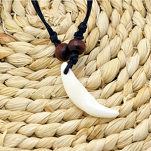 

Men's Pendant Necklace Charm Necklace Classic Precious Unique Design Ethnic Chrome Beige 50 cm Necklace Jewelry 1pc For Street