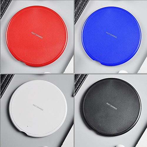 

Fast Wireless Charger for Samsung Galaxy S9/S9 S8 S7 Note 9 S7 Edge USB Qi Charging Pad for IPhone XS Max XR X 8 Plus